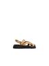 Pilcro 100% Suede Tan Black Sandals Size EU 36 - photo 1