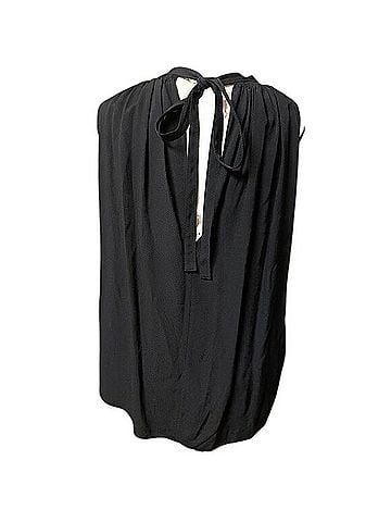 Helmut Lang Back Tie Halter Top Sleeveless Top (view 2)