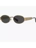 Marc Jacobs 100% Other Solid Gold Black Sunglasses One size - photo 4