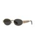 Marc Jacobs 100% Other Solid Gold Black Sunglasses One size - photo 1