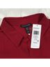 Eileen Fisher 100% Silk Red Silk Top Size L - photo 3