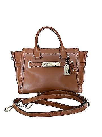 Coach Swagger 27 Carryall Leather Belt (view 1)