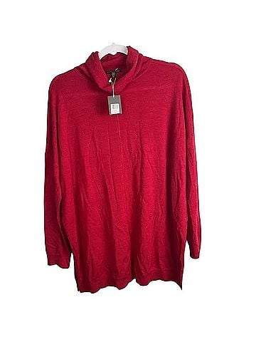 Eileen Fisher Box Top Turtleneck Sweater (view 1)
