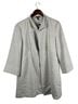 Eileen Fisher Solid Gray Jacket Size L - photo 1