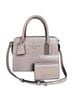 Coach 100% Leather Animal Print Tan Silver Leather Satchel One size - photo 1
