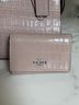 Coach 100% Leather Animal Print Tan Silver Leather Satchel One size - photo 8