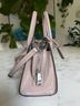 Coach 100% Leather Animal Print Tan Silver Leather Satchel One size - photo 3