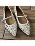Madewell 100% Leather 79% Rubber 21% Calf Hair Multi Color Flats Size 6 1/2 - photo 7