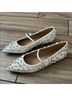 Madewell 100% Leather 79% Rubber 21% Calf Hair Multi Color Flats Size 6 1/2 - photo 5