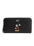 Coach 100% Leather Black Silver Leather Wallet One size - photo 1