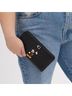 Coach 100% Leather Black Silver Leather Wallet One size - photo 3