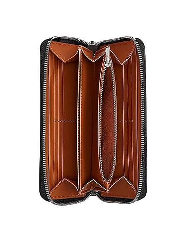 Coach Essential Accordion Zip Wallet Leather Wallet (view 2)
