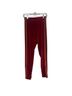 Aviator Nation Stripes Solid Burgundy Velour Pants Size S - photo 1