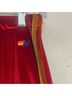Aviator Nation Stripes Solid Burgundy Velour Pants Size S - photo 5