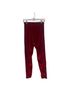 Aviator Nation Stripes Solid Burgundy Velour Pants Size S - photo 2