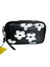 Marc Jacobs 100% Leather Floral Black White Crossbody Bag One size - photo 2