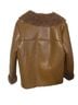 Bernardo 100% Faux Fur Brown Jacket Size M - photo 2