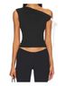 Commense Black Sleeveless Top Size S - photo 1