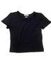 Babaton Black Short Sleeve Blouse Size M - photo 1
