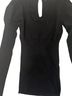 Bebe Black Long Sleeve Blouse Size M - photo 1