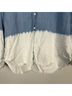 Frank & Eileen 100% Cotton Blue White Long Sleeve Button-Down Shirt Size M - photo 7