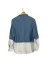 Frank & Eileen 100% Cotton Blue White Long Sleeve Button-Down Shirt Size M - photo 2