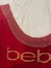 Bebe Red Long Sleeve Blouse Size S - photo 4
