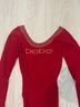 Bebe Red Long Sleeve Blouse Size S - photo 3