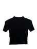 Wilfred 100% Cotton Black Short Sleeve Blouse Size S - photo 2