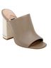 ZAC Zac Posen 100% Leather Solid White Tan Sandals Size 7 1/2 - photo 1