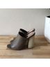 ZAC Zac Posen 100% Leather Solid White Tan Sandals Size 7 1/2 - photo 11