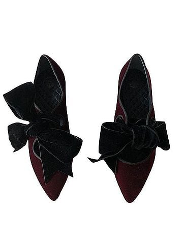 Tory Burch Clara Bow Flats Flats (view 2)