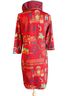 Gretchen Scott Designs Print Red Green Blue Casual Dress Size XS - photo 2