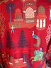 Gretchen Scott Designs Print Red Green Blue Casual Dress Size XS - photo 8