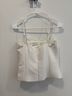 Zara White Sleeveless Top Size S - photo 3