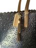 Coach 100% Leather Floral Black Leather Tote One size - photo 5