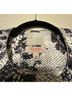 The Limited 100% Polyester Floral White Black Blazer Size XS - photo 4
