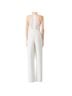 Halston Heritage White Jumpsuit Size 0 - photo 2