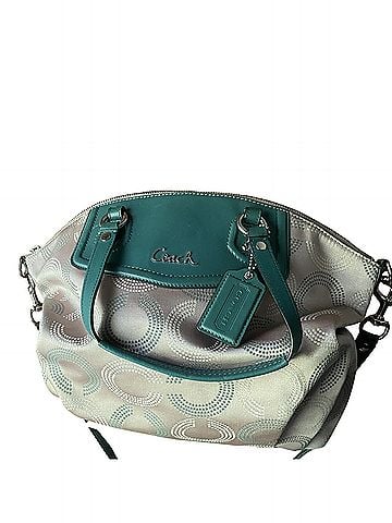 Coach Sabrina signature Leather Shoulder Bag (view 1)