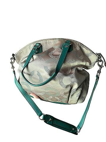 Coach Sabrina signature Leather Shoulder Bag (view 2)