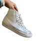 Nike 100% Leather White Sneakers Size 6 1/2 - photo 1