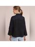 Field Flower Floral Black Blue Jacket Size M - photo 5