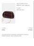 Zara Burgundy Clutch One size - photo 3