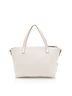 Prada 100% Leather White Prada Vitello Diano Pocket Mini Tote One size - photo 4
