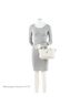 Prada 100% Leather White Prada Vitello Diano Pocket Mini Tote One size - photo 5