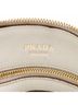 Prada 100% Leather White Prada Vitello Diano Pocket Mini Tote One size - photo 6