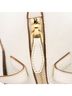 Prada 100% Leather White Prada Vitello Diano Pocket Mini Tote One size - photo 8
