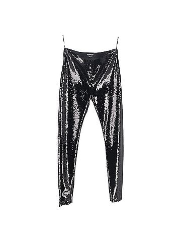 Tom Ford Tom Ford Sequined Leggings in Black Polyamide (view 1)