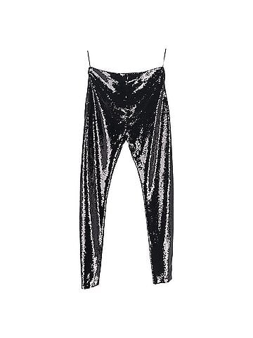 Tom Ford Tom Ford Sequined Leggings in Black Polyamide (view 2)
