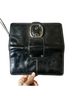 Coach 100% Leather Black Leather Wristlet One size - photo 2